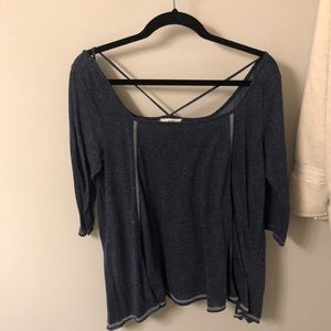 3/4 length blouse